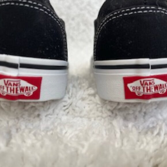 Black Slip on Vans size 8 - Picture 6 of 8